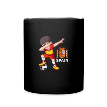 Spain Spanish - Full Colour Mug - black - Front