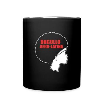 Afro Latina - Mug uni - noir - Devant