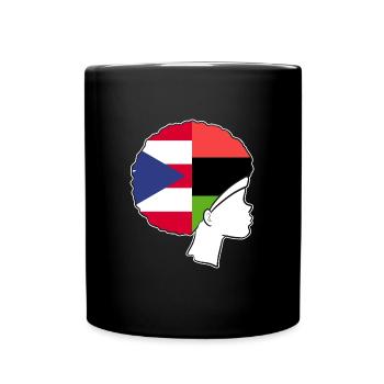 Afro Latina - Mug uni - noir - Devant