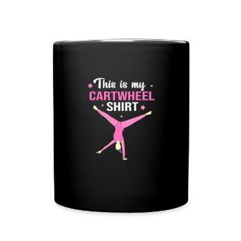Gymnastics - Full Colour Mug - black - Front