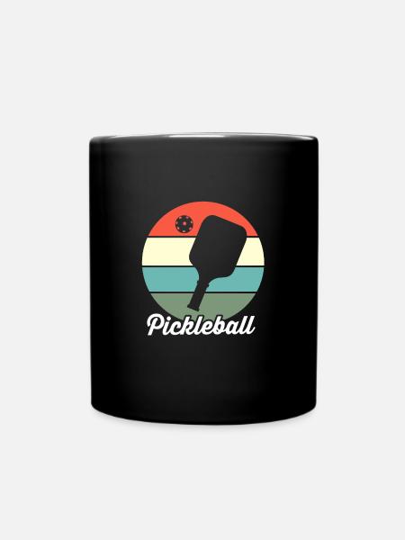 Pickleball Pickleball Pickleball - Tasse einfarbig - Schwarz