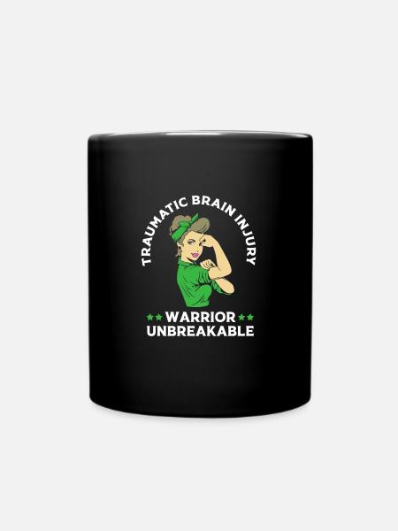 Schädel Hirn Trauma - Tasse einfarbig - Schwarz