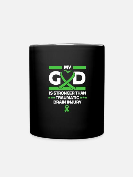 Schädel Hirn Trauma - Tasse einfarbig - Schwarz