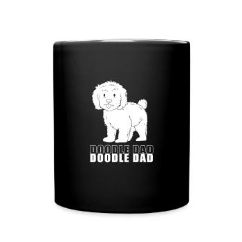 Goldendoodle - Full Colour Mug - black - Front