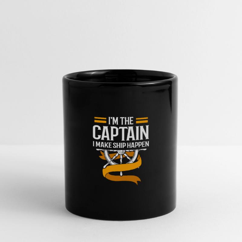 Pontonboot Boot Boote Tasse einfarbig