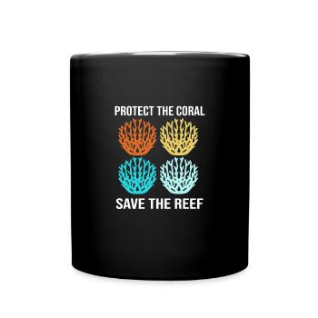 Aquarium Aquarist - Full Colour Mug - black - Front