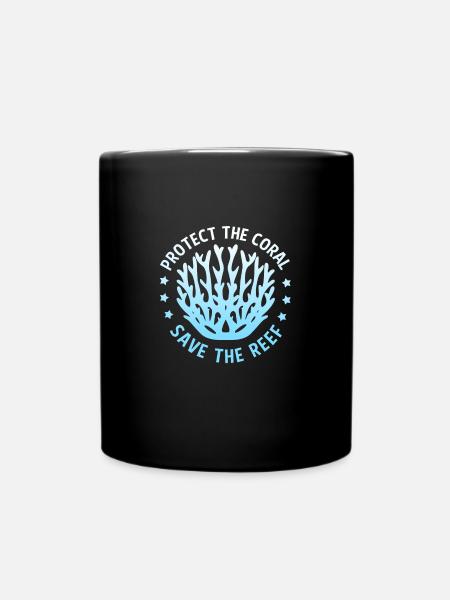 Aquarium Aquarist - Tasse einfarbig - Schwarz