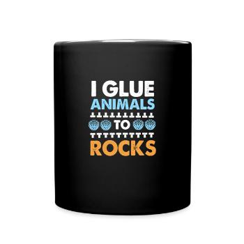 Aquarium Aquarist - Full Colour Mug - black - Front