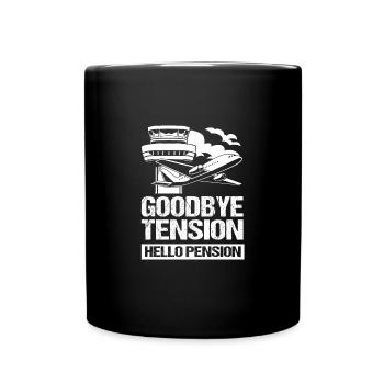 Air traffic controller - Full Colour Mug - black - Front