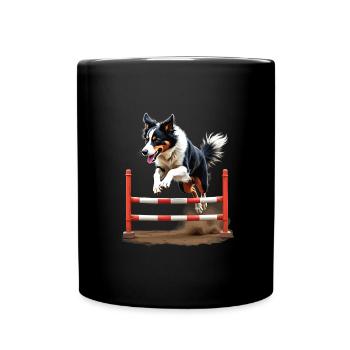 Agility - Tasse einfarbig - Schwarz - Vorne