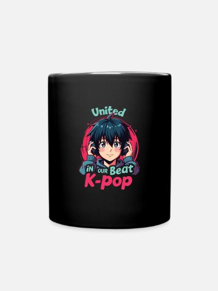K-Pop - Tasse einfarbig - Schwarz