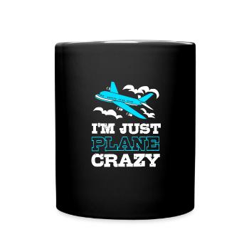 Air traffic controller - Full Colour Mug - black - Front