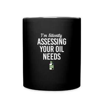 Essential oil - Full Colour Mug - black - Front
