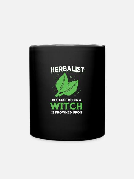 Ätherisches Öl - Tasse einfarbig - Schwarz