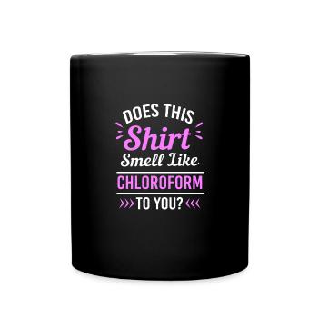 Huile essentielle - Mug uni - noir - Devant
