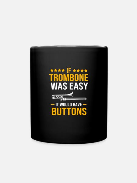 Trombone - Mug uni - noir