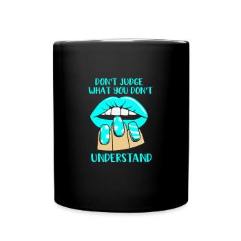 Sensibilisation au SOPK - Mug uni - noir - Devant
