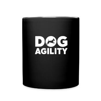 Agility - Tasse einfarbig - Schwarz - Vorne