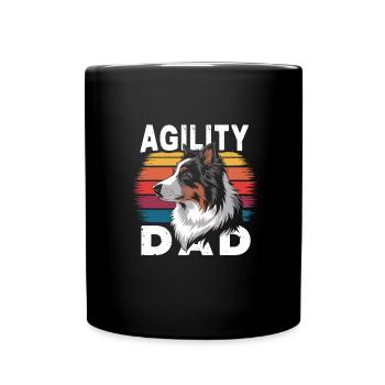 Agility - Tasse einfarbig - Schwarz - Vorne