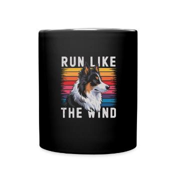 Agility - Tasse einfarbig - Schwarz - Vorne