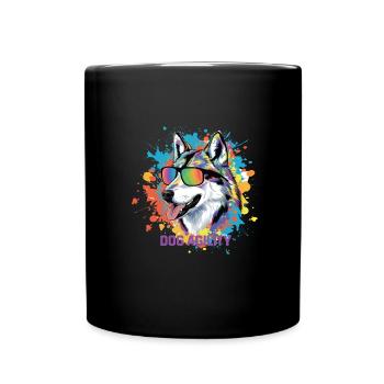 Agility - Tasse einfarbig - Schwarz - Vorne