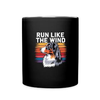 Agility - Tasse einfarbig - Schwarz - Vorne