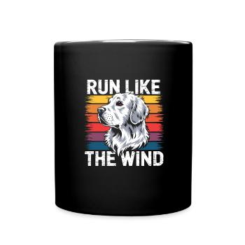 Agility - Tasse einfarbig - Schwarz - Vorne