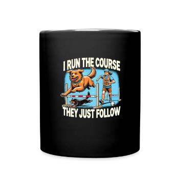 Agility - Tasse einfarbig - Schwarz - Vorne