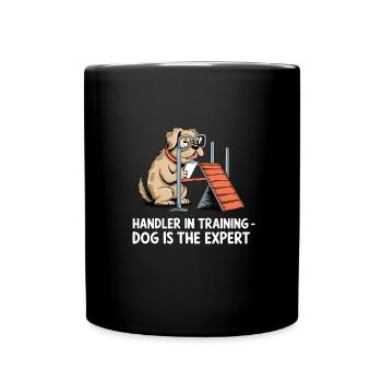 Agility - Tasse einfarbig - Schwarz - Vorne