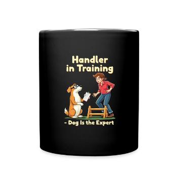 Agility - Tasse einfarbig - Schwarz - Vorne