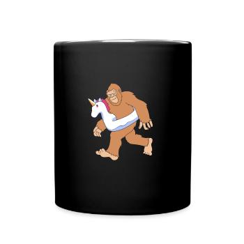 Pool Party - Tasse einfarbig - Schwarz - Vorne