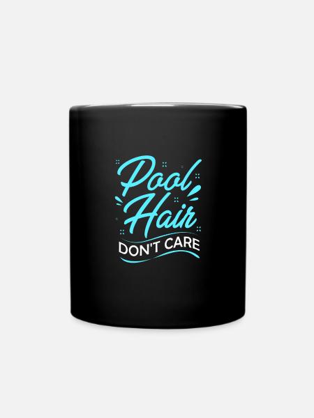 Pool Party - Tasse einfarbig - Schwarz