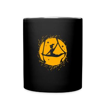 Aerial Yoga Air Yoga - Full Colour Mug - black - Front
