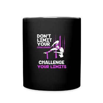Aerial Yoga Air Yoga - Full Colour Mug - black - Front