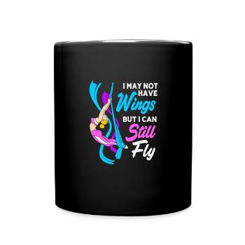 Aerial Yoga Air Yoga - Full Colour Mug - black - Front