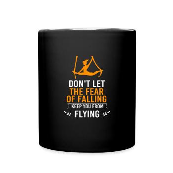Aerial Yoga Air Yoga - Full Colour Mug - black - Front