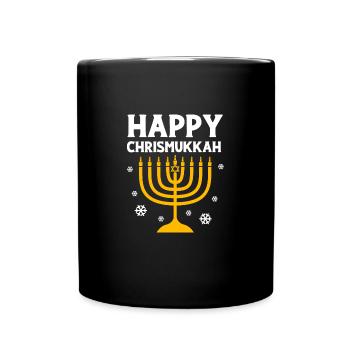 Hanukkah - Full Colour Mug - black - Front