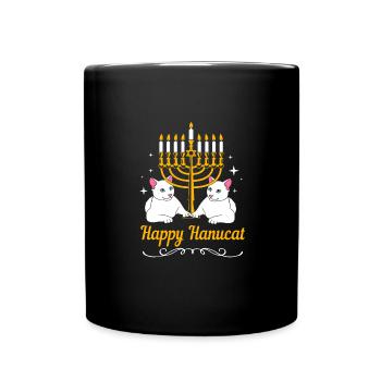 Hanukkah - Full Colour Mug - black - Front