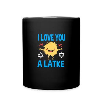 Hanukkah - Full Colour Mug - black - Front