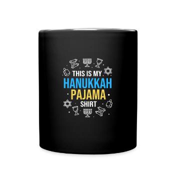 Hanukkah - Full Colour Mug - black - Front