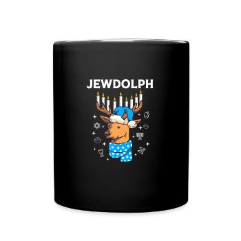 Hanukkah - Full Colour Mug - black - Front