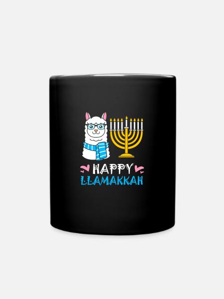 Hanoucca - Mug uni - noir