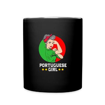 Portugal - Full Colour Mug - black - Front