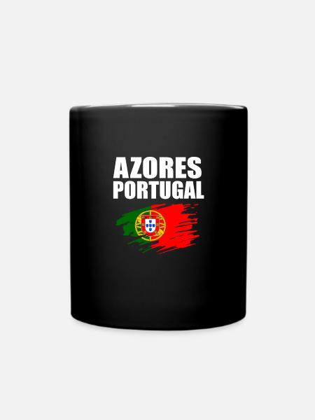 Portugal - Tasse einfarbig - Schwarz