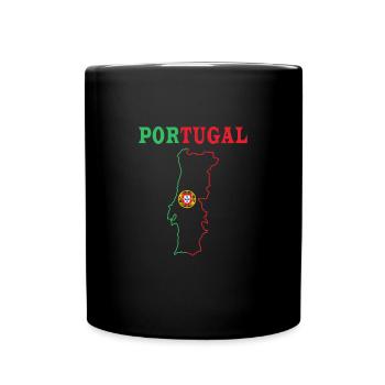 Portugal - Full Colour Mug - black - Front
