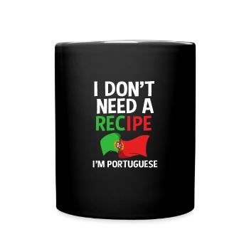 Portugal - Full Colour Mug - black - Front
