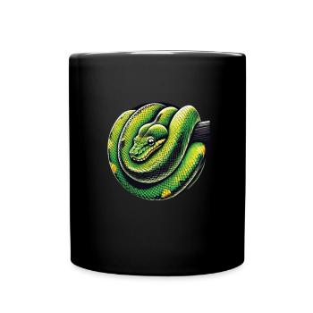 Snake - Full Colour Mug - black - Front