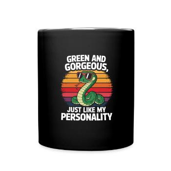 Serpent - Mug uni - noir - Devant