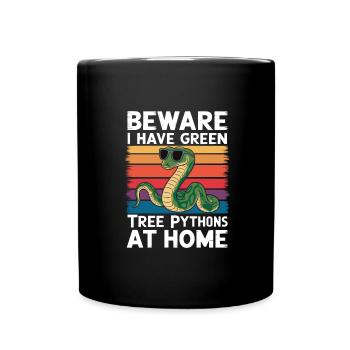 Snake - Full Colour Mug - black - Front