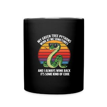 Serpent - Mug uni - noir - Devant